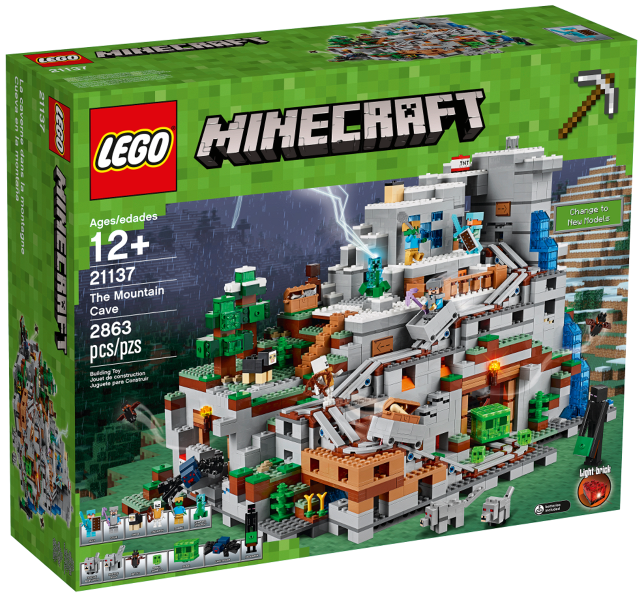 LEGO The Mountain Cave 21137 – Retired & Sealed