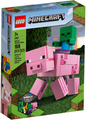 LEGO BigFig Pig with Baby Zombie 21157 – Retired & Sealed