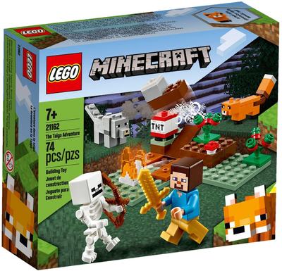 LEGO Minecraft The Taiga Adventure 21162 – Retired & Sealed