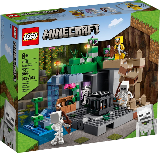 LEGO 21189 The Skeleton Dungeon 21189 sealed box front
