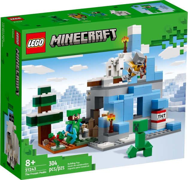 LEGO The Frozen Peaks 21243 – Retired & Sealed