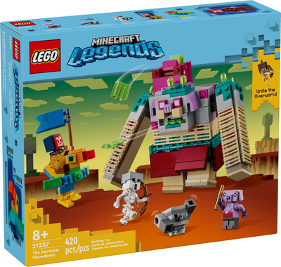 LEGO Minecraft Legends The Devourer Showdown Set 21257 – Retired & Sealed