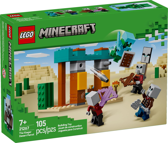LEGO The Illager Desert Patrol 21267 – Sealed UK Stock