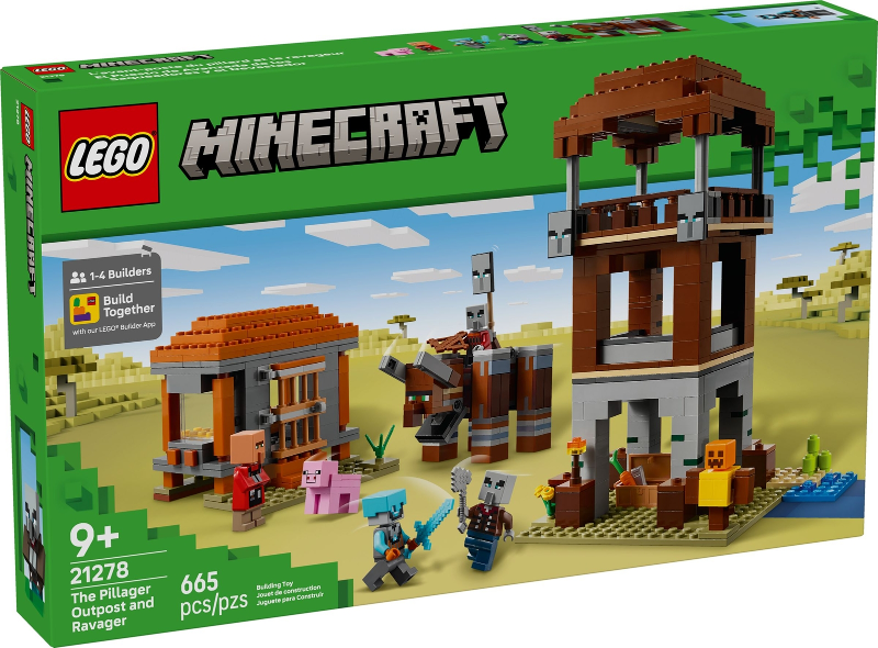 LEGO The Pillager Outpost and Ravager 21278 – Sealed UK Stock