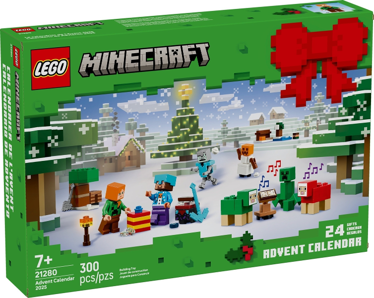 LEGO Minecraft Advent Calendar 2025 21280 – Sealed UK Stock