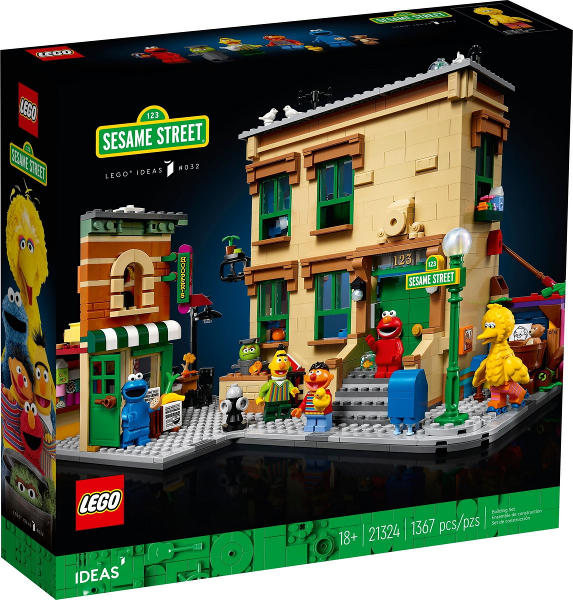 LEGO 123 Sesame Street 21324 – Retired & Sealed