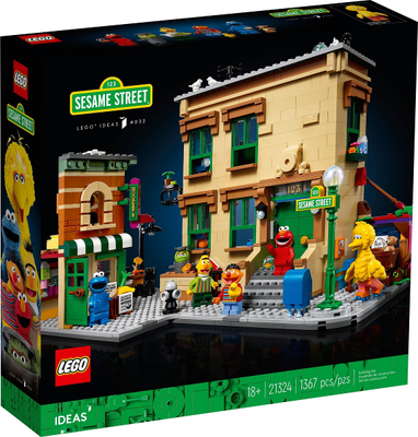 LEGO 123 Sesame Street 21324 – Retired & Sealed