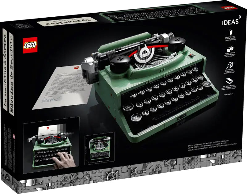 LEGO Ideas Typewriter 21327 – Retired & Sealed