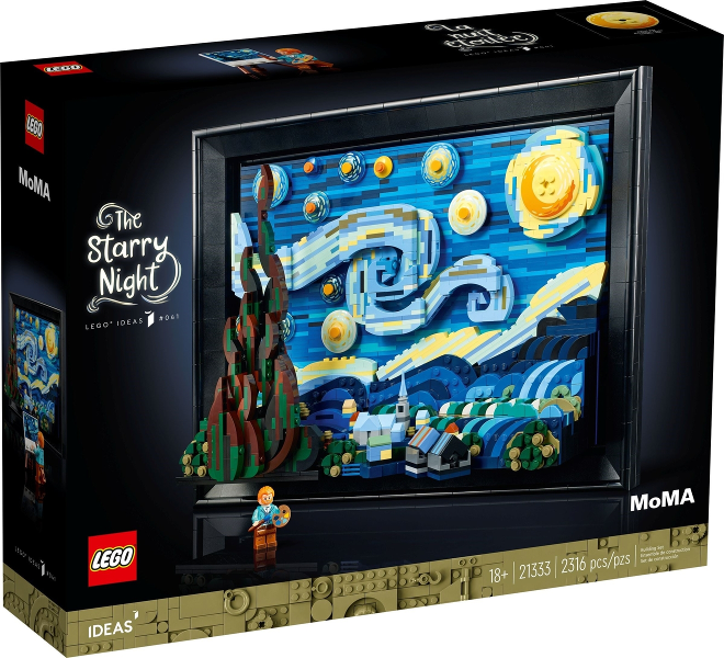 LEGO 21333 The Starry Night 21333 sealed box front