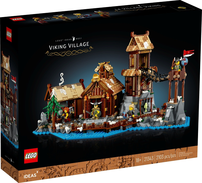 LEGO Viking Village 21343 – Retired & Sealed