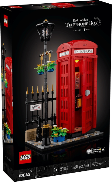 LEGO Red London Telephone Box 21347 – Sealed UK Stock