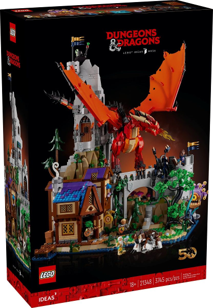 LEGO Dungeons & Dragons: Red Dragon's Tale 21348 – Sealed UK Stock