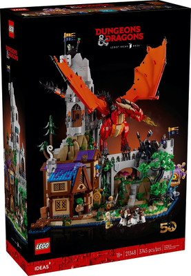 LEGO Dungeons & Dragons: Red Dragon's Tale 21348 – Sealed UK Stock
