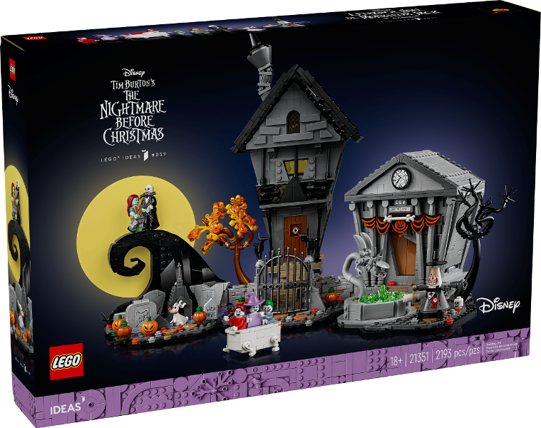LEGO Disney Tim Burton's The Nightmare Before Christmas 21351 – Sealed UK Stock