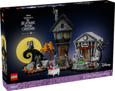 LEGO Disney Tim Burton's The Nightmare Before Christmas 21351 – Sealed UK Stock