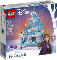 LEGO 41168 Disney Frozen II Elsa's Jewelry Box Creation with 41168 sealed box view 3