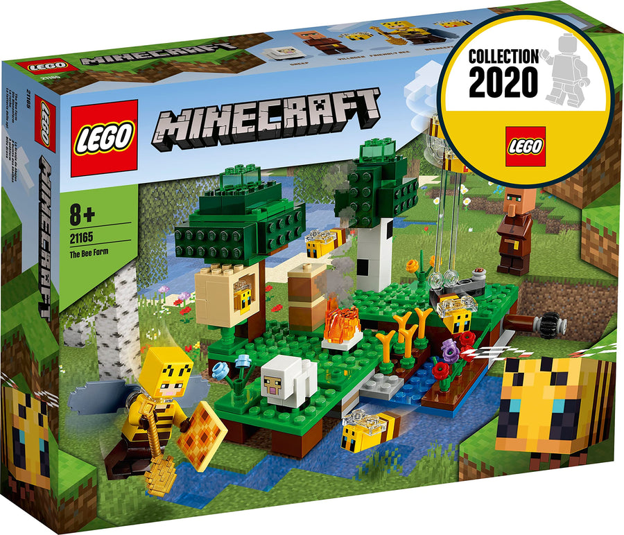 LEGO Minecraft The Bee Farm Village Toy 21165 – Retired & Sealed