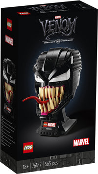 LEGO 76187 76187 Marvel Spider-Man Venom Mask Building Set for AdultsCollectible Gift Model sealed box front