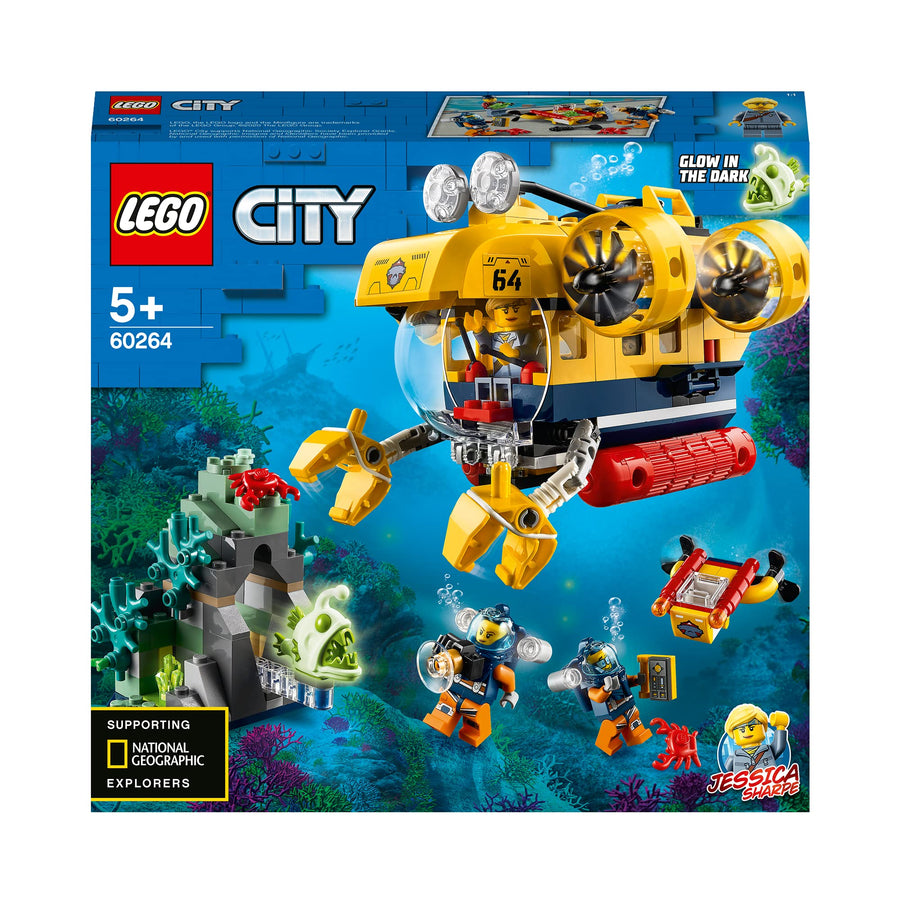 LEGO City Oceans Ocean Exploration Submarine 60264 – Retired & Sealed