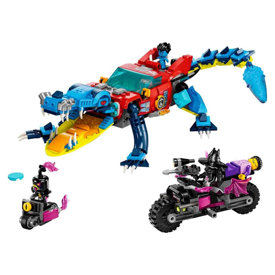 LEGO DREAMZzz Crocodile Car Toy 2in1 Set, Build a 71458 – Retired & Sealed