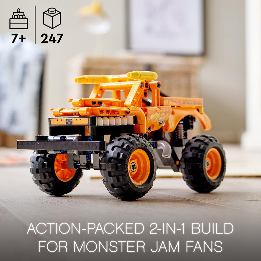 LEGO Technic Monster Jam El Toro Loco 2 in 1 Pull Back 42135 – Retired & Sealed