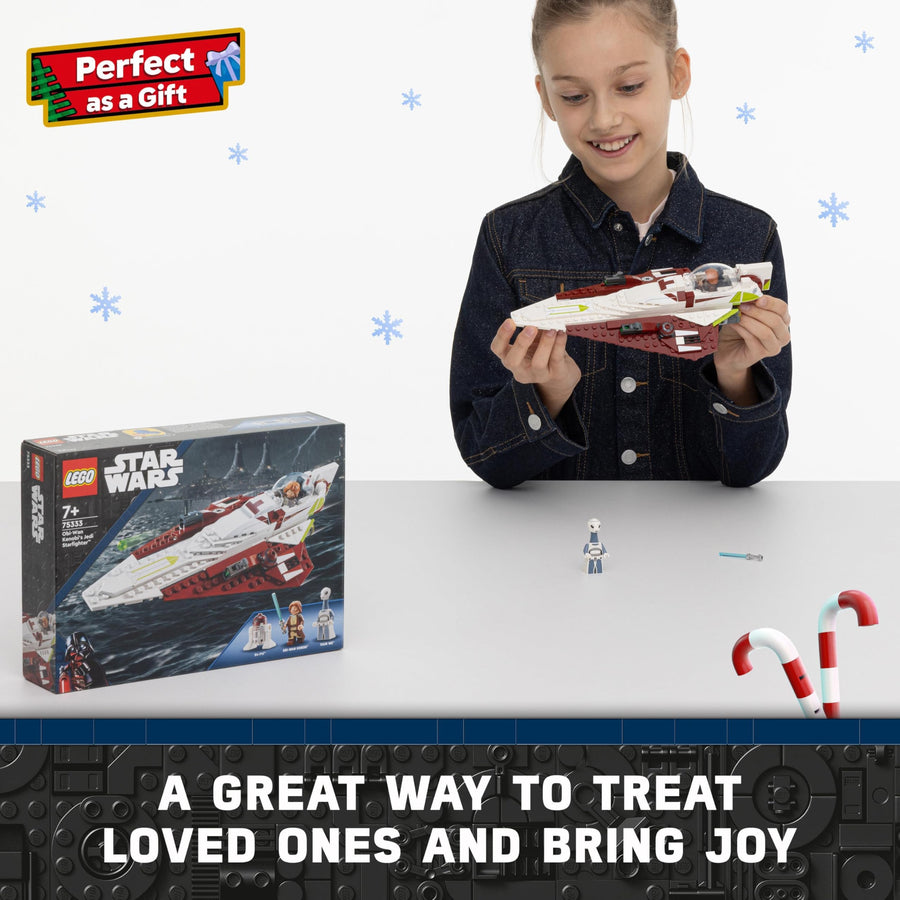 LEGO Star Wars Obi-Wan Kenobi’s Jedi Starfighter, 75333 – Retired & Sealed