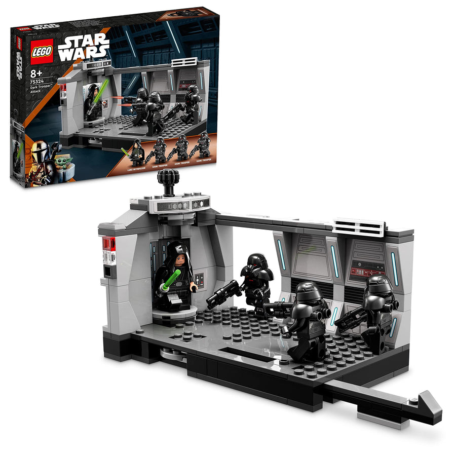 LEGO Star Wars Dark Trooper Attack Set, Mandalorian 75324 – Retired & Sealed