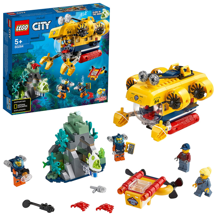 LEGO City Oceans Ocean Exploration Submarine 60264 – Retired & Sealed