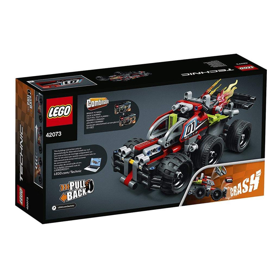 LEGO Technic Rückziehauto, Set für geübte Baumeister 42073 – Retired & Sealed