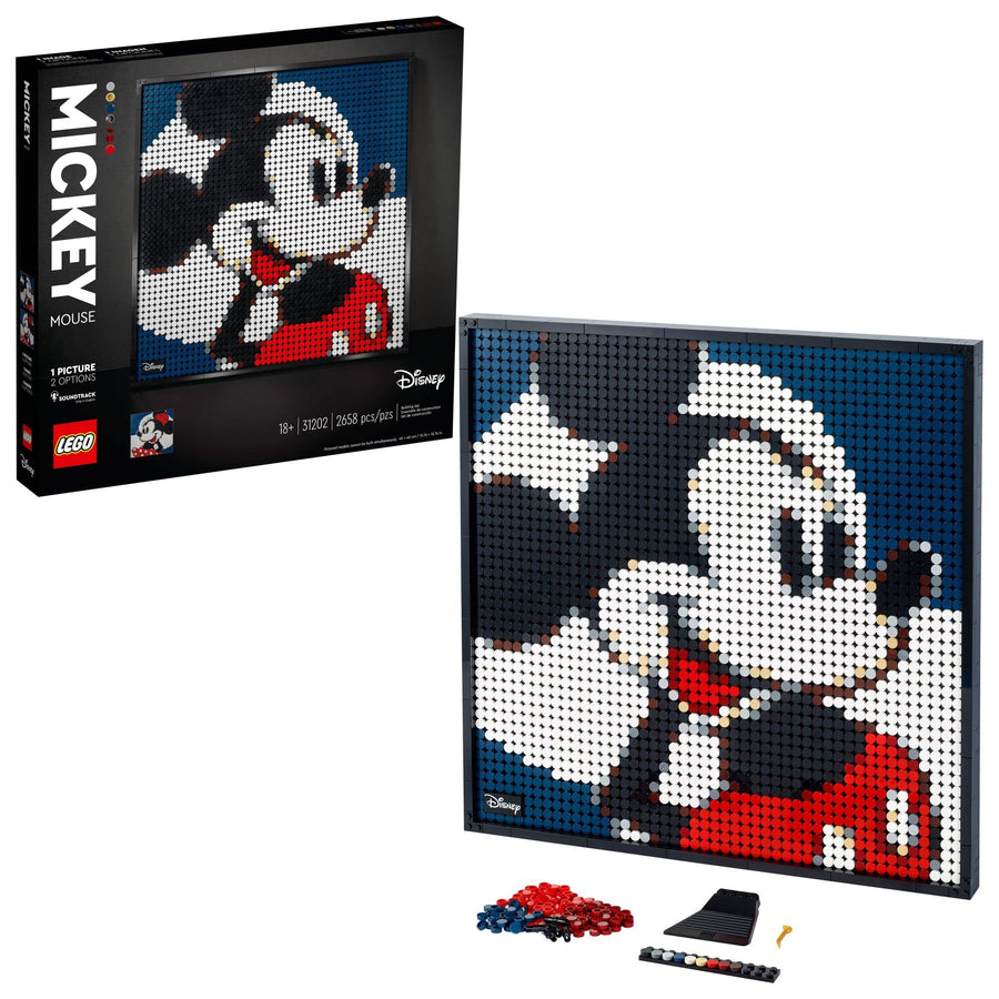 LEGO Art Disney’s Mickey Mouse Craft 31202 – Retired & Sealed