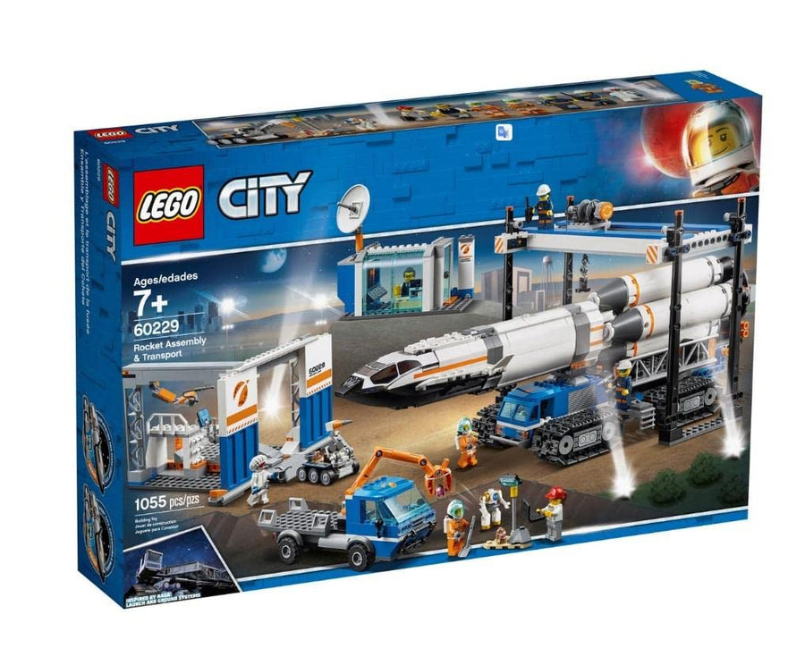 LEGO City Space Port Rocket Assembly & Transport 60229 – Retired & Sealed
