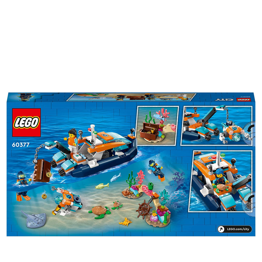 LEGO City Meeresforscher-Boot 60377 – Retired & Sealed