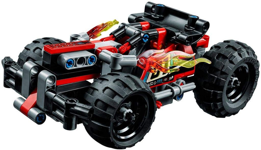 LEGO Technic Rückziehauto, Set für geübte Baumeister 42073 – Retired & Sealed