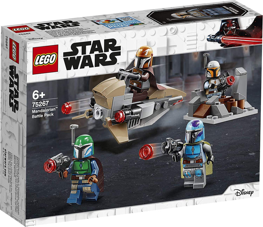 LEGO Star Wars Mandalorian Battle Pack Set with 4 75267 – Retired & Sealed