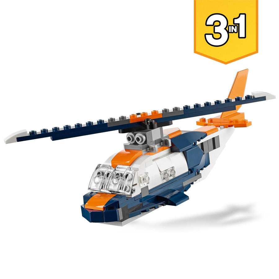 LEGO Creator 3in1 Supersonic Jet Plane to Helicopter 31126 – Retired & Sealed