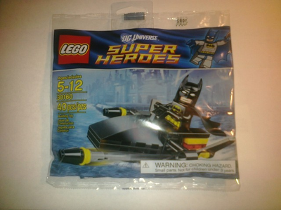 LEGO DC Universe Super Heroes Set # Batman Jetski 30160 – Retired & Sealed