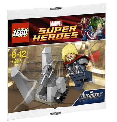 LEGO Super Heroes Thor and the Cosmic cube 30163 – Retired & Sealed