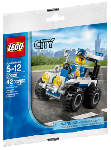 LEGO Police ATV 30228 – Retired & Sealed