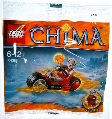 LEGO Chima Worriz' Fire Bike 30265 – Retired & Sealed