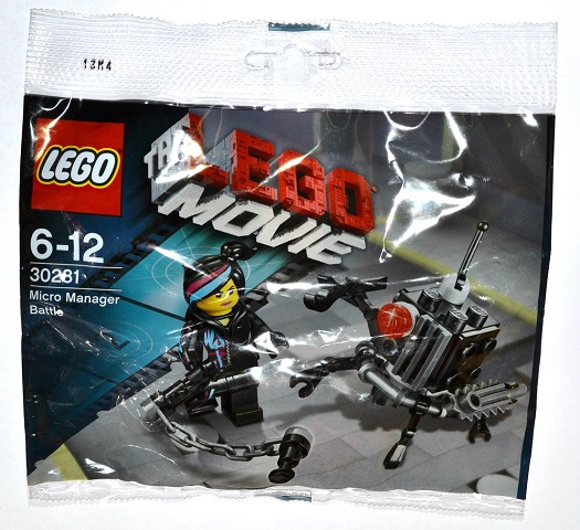 LEGO The Movie Micro Manager Battle with Wyldstyle 30281 – Retired & Sealed