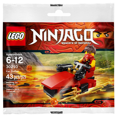LEGO 30293 NINJAGO Kai Drifter 30293 sealed box front