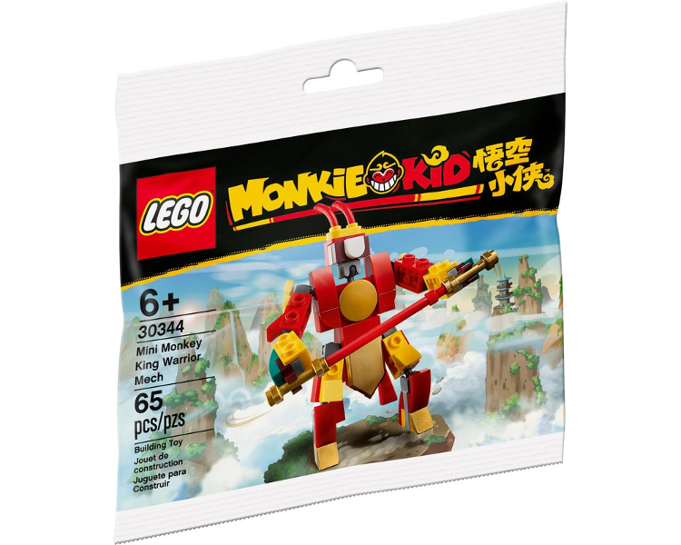 LEGO Mini Monkey King Warrior Mech 30344 – Retired & Sealed