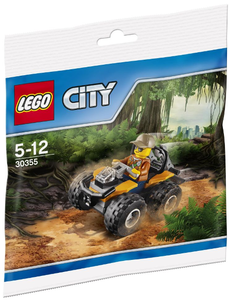 LEGO City Jungle Quad 30355 – Retired & Sealed