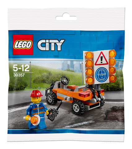 LEGO Road Worker 30357 – Retired & Sealed