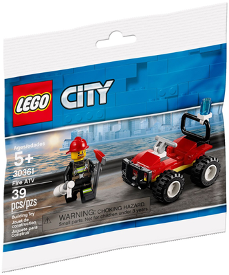 LEGO Fire ATV 30361 – Retired & Sealed