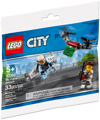 LEGO Sky Police Jetpack 30362 – Retired & Sealed