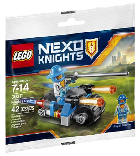 LEGO K1 Bike Nexo Knights Bags 30371 – Retired & Sealed