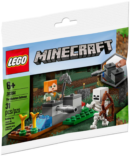 LEGO Minecraft The Skeleton Defense 30394 – Retired & Sealed