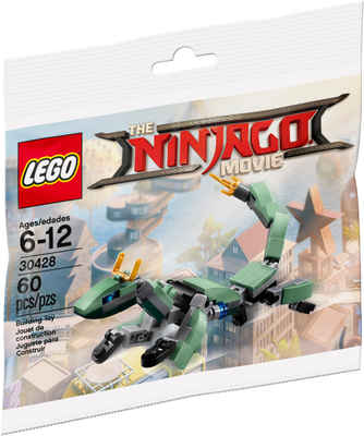 LEGO Green Ninja Mech Dragon 30428 – Retired & Sealed