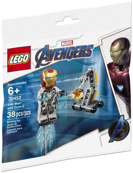 LEGO Iron Man and Dum-E 30452 – Retired & Sealed